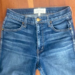 The GREAT. The Nerd high rise crop flare jeans!